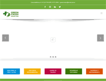 Tablet Screenshot of greencross.org.ar