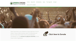 Desktop Screenshot of greencross.org