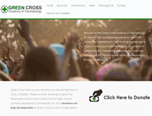 Tablet Screenshot of greencross.org
