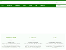 Tablet Screenshot of greencross.com.ph