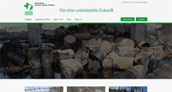 Desktop Screenshot of greencross.ch